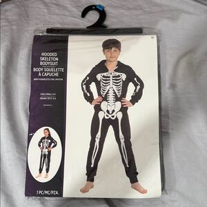 Hooded Skeleton Bodysuit